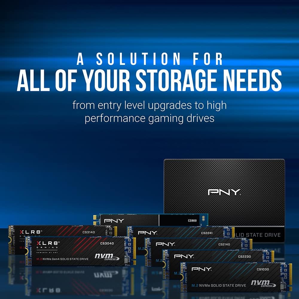 PNY CS2241 2TB M.2 NVMe Gen4 x4 Internal Solid State Drive (SSD) - M280CS2241-2TB-RB - Image 4