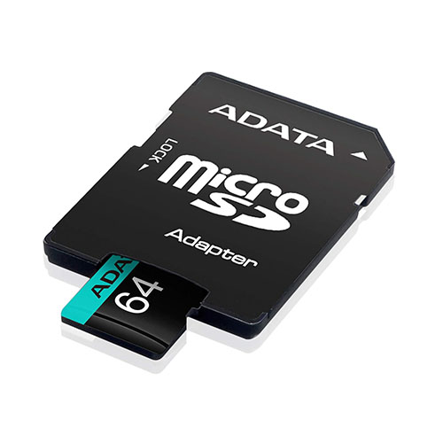 ADATA Premier Pro 64GB MicroSDXC UHS-I U3 V30 Class 10 A2 MircoSD Memory Card with Adapter AUSDX64GUI3V30SA2-RA1 - Image 3